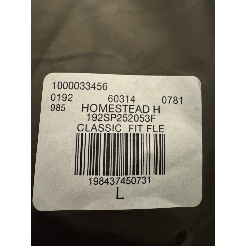 Fear of God ESSENTIALS Homestead Heather Classic Fleece Hoodie Size L - Picture 7 of 8